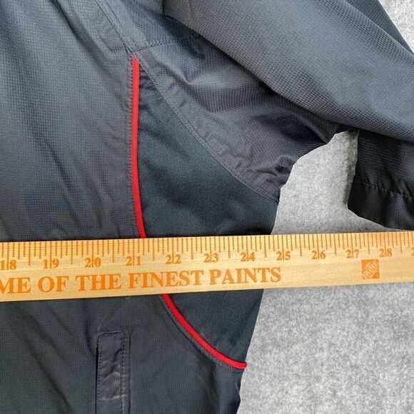 FootJoy DryJoys Tour Collection Short Sleeve Windbreaker Jacket Black Large - Picture 3 of 8